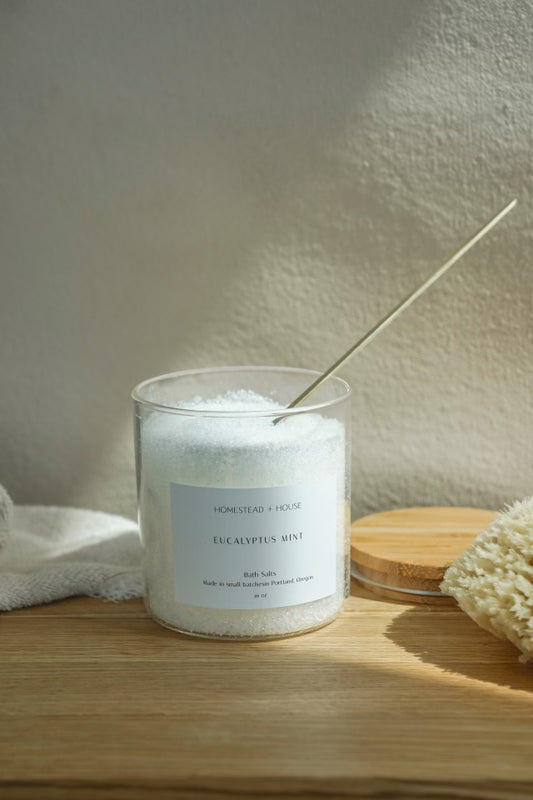 Bath Salt Jars 16 oz