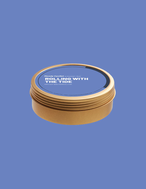 Rolling with the Tide 4oz Travel Tin Candle | Non-toxic Candle