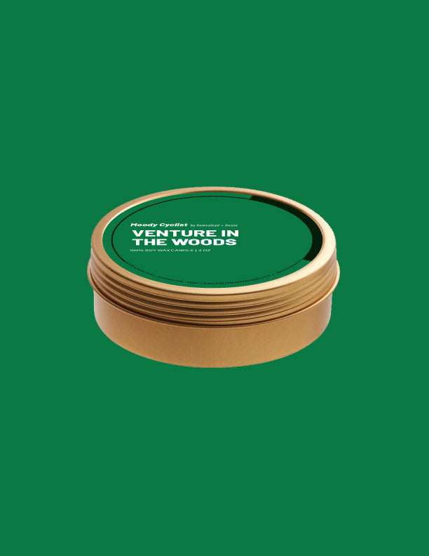 Venture in the Woods 4oz Travel Tin Candles | Non-toxic candle