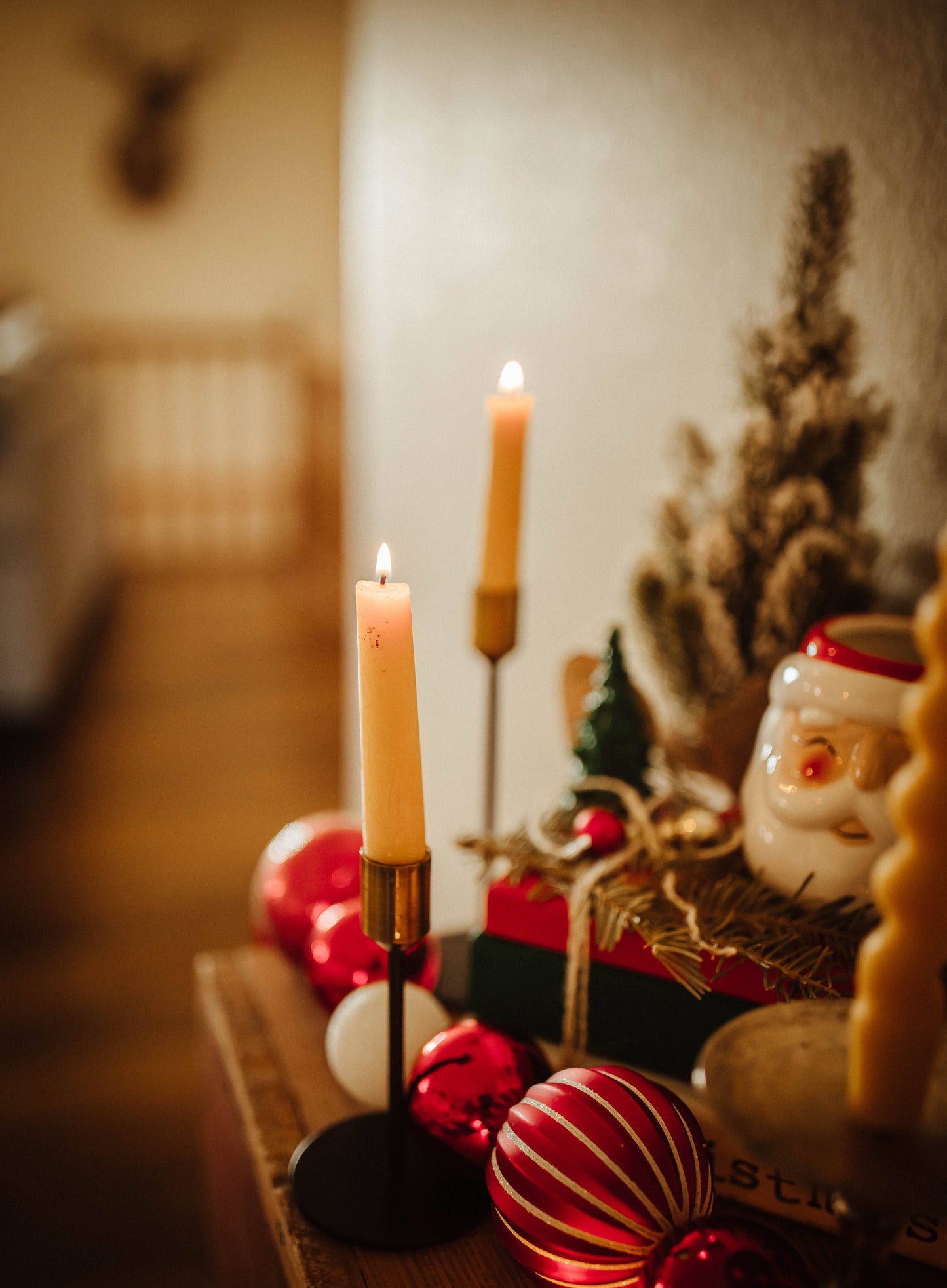 Pure Beeswax Taper Candle