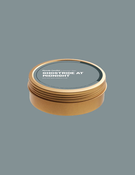 Ghostride at Midnight 4oz. Travle Tin Candle | Non-toxic candle